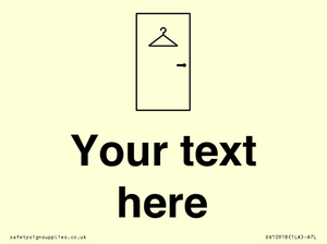 Custom information: Changing room